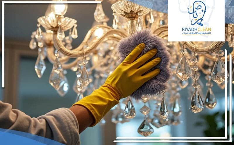 Chandelier cleaning